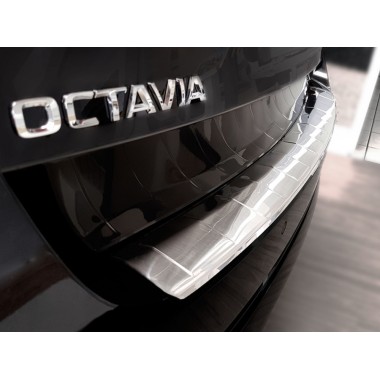 Накладка на задний бампер Avisa 2/35483 Skoda Octavia IV A8 Combi 2020-2021 бренд – Avisa главное фото
